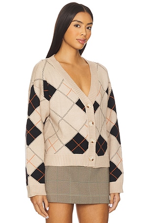 ALL THE WAYS Sara Argyle Cardigan in Nude
