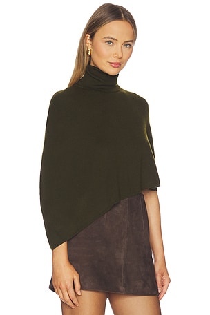 ALL THE WAYS Sophie Poncho in Olive