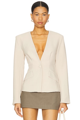 Elizabeth Deep V Blazer ALL THE WAYS