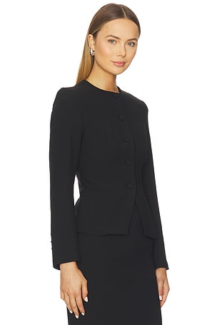 ALL THE WAYS Jane Collarless Blazer in Black