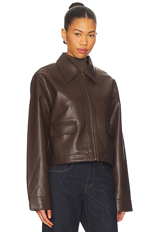 ALL THE WAYS BLOUSON EN CUIR FIANS