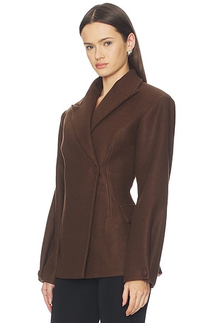 ALL THE WAYS Avyanna Blazer in Brown