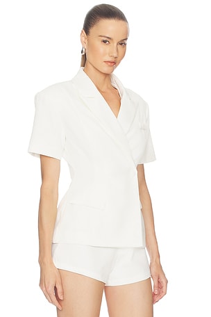 ALL THE WAYS Patricia Blazer in Ivory. Size XXS. Also