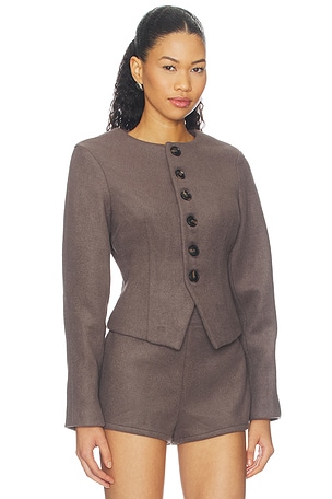 ALL THE WAYS Callen Blazer in Brown