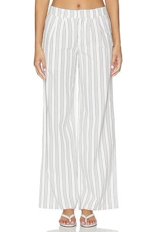 ALL THE WAYS Rainey Pant in Black & White