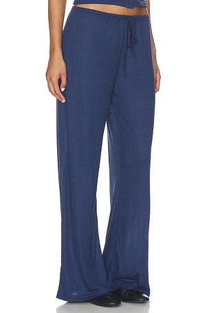 ALL THE WAYS Romee Drawstring Pant in Navy