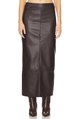 Kayla Faux Leather Skirt ALL THE WAYS