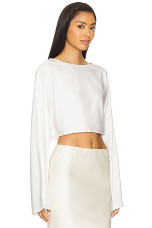 ALL THE WAYS Alessa Top in White