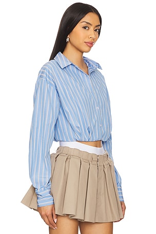 ALL THE WAYS Alexandra Top in Blue