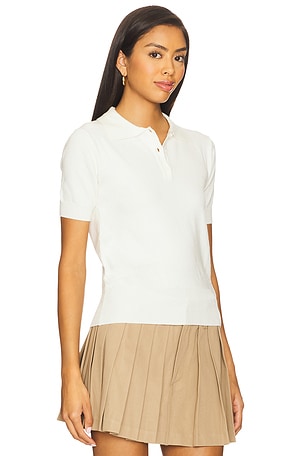 ALL THE WAYS Nabella Top in White