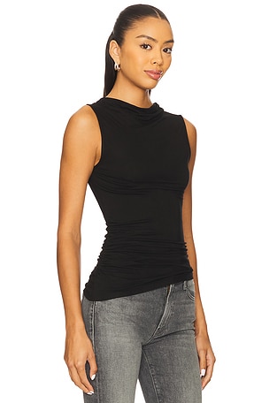 ALL THE WAYS Beatrice Top in Black