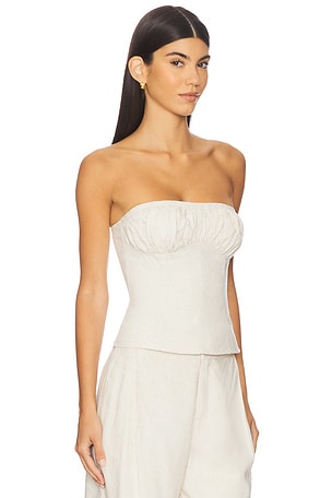 ALL THE WAYS Hayden Top in Neutral