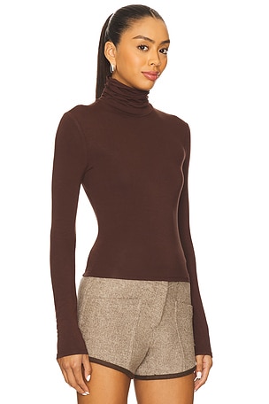 ALL THE WAYS Maia Top in Brown