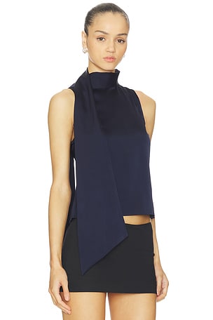 ALL THE WAYS Ziva Top in Navy