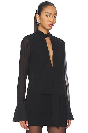 ALL THE WAYS Pennie Top in Black