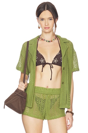 Rosie Button Up Top ALL THE WAYS