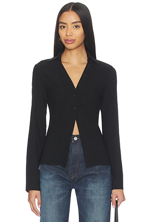 Madeline Button Front Top ALL THE WAYS