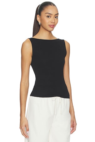 ALL THE WAYS Nadine Top in Black