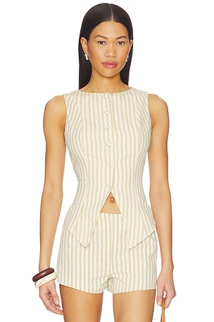 Alerie Button Front Top ALL THE WAYS