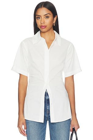 Joan Button Down Top ALL THE WAYS