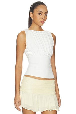 ALL THE WAYS Jemima Top en Blanc