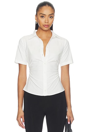 Maura Button Down Top ALL THE WAYS