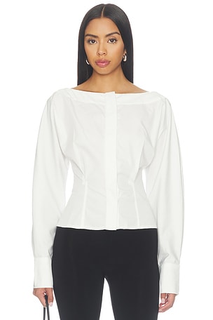 Jessie Boat Neck Top ALL THE WAYS