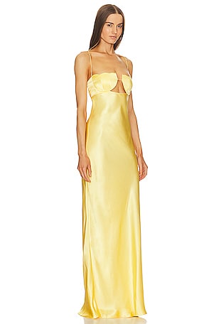 Anna October Tulip Dress in Yellow