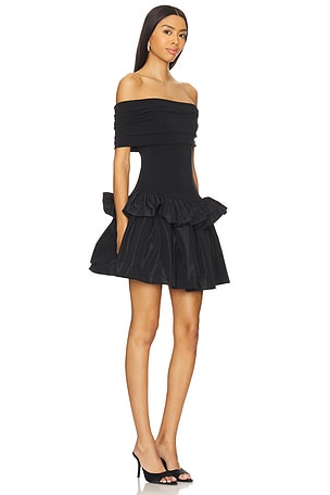 Anna October Lourdes Mini Dress in Black