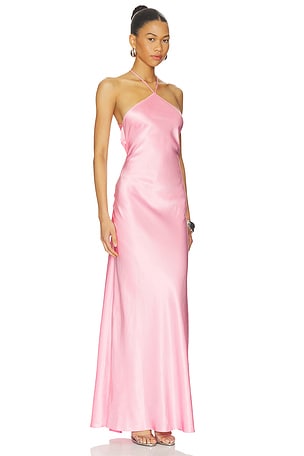 Anna October Angela Maxi Dress in Pink