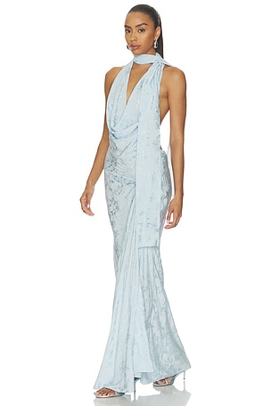Kelly Halter Maxi Dress Anna October