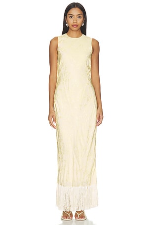 Gill Jacquard Maxi Dress Anna October