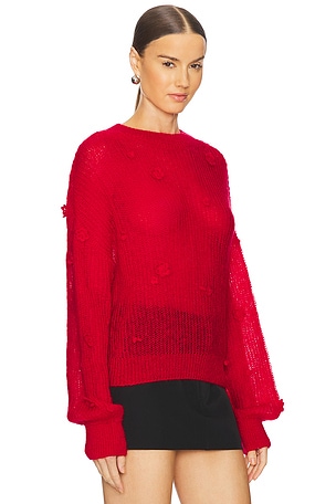 Anna October Filippa Sweater in Red