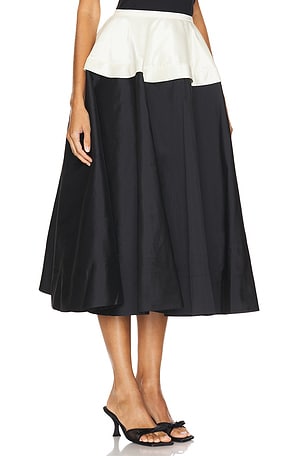 Anna October Candy Skirt in Black,White