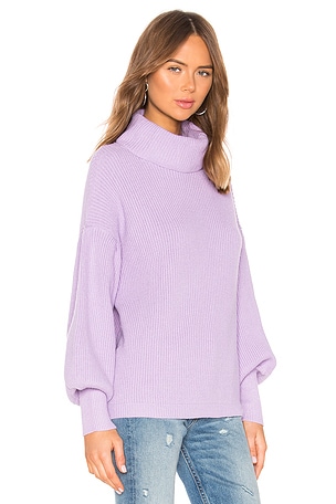 superdown Frankie Knit Sweater in Purple