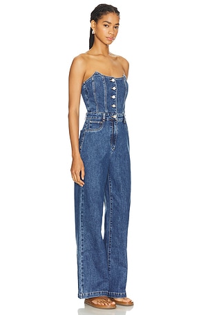 Abrand Viva Jumpsuit in Blue