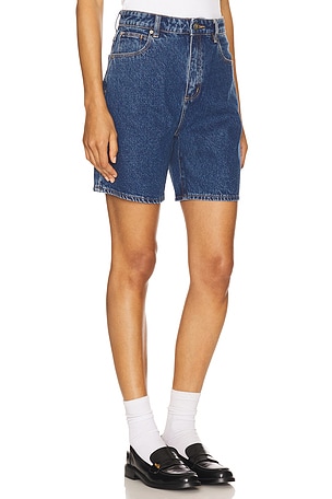 Abrand Carrie Short in Blue
