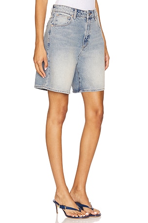 Abrand Carrie Short in Blue