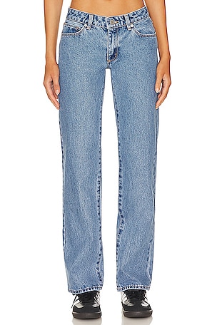 Low Rise Straight Jean Abrand