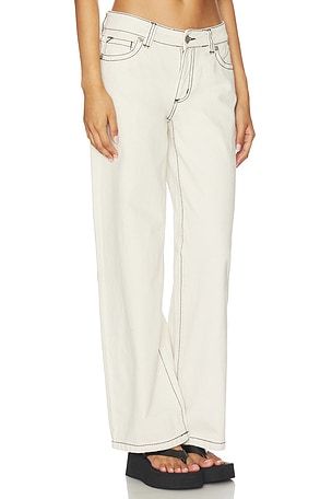 Abrand 99 Baggy Jeans in White