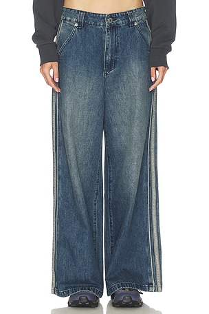 Abrand 99 Mega Baggy Jeans in Blue