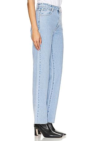 Abrand A 94 High Straight Jeans in Denim-Light