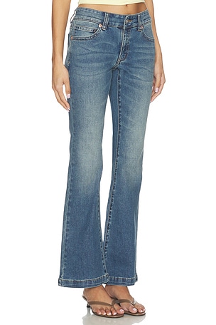 Abrand 99 Bootcut Jeans en Bleu