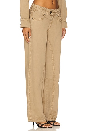 Abrand 99 Baggy in Tan. Size 33. Also