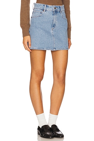 Abrand A Line Skirt in Blue