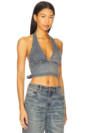 Abrand Revolution Halter in Blue. Size XXS. Also