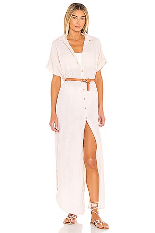 cotton gauze dress with sleeves Summer Linen Dresses for Women 2025 Casual Short Sleeve V Neck Gauze Cotton  Sundresses Maxi Dresses Flowy Long Shift Dress Lightweight Vacation Beach  Sundress Comfy Loose Shirt Dress Beach Coverup at Amazon main image 0