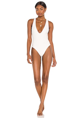 ACACIA Nova One Piece in Ivory REVOLVE