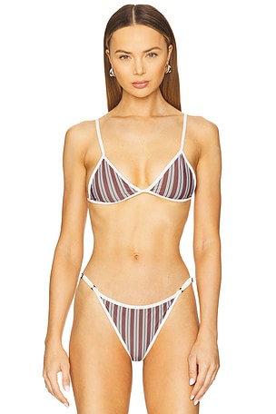 Baja Piped Bikini Top ACACIA