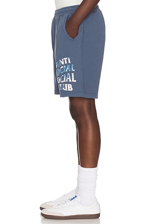 Anti Social Social Club SHORT ANTI SOCIAL SOCIAL CLUB en Bleu